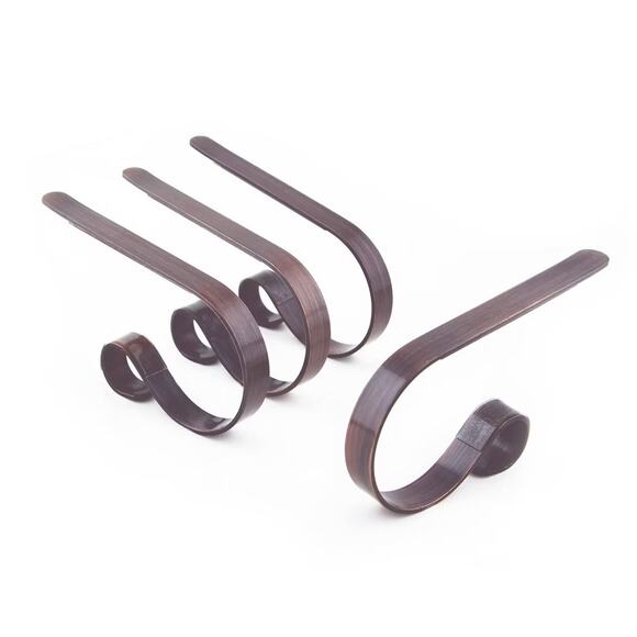 Original MantleClip 4pk Christmas Stocking Holder Mantle Clip New - Picture 1 of 8